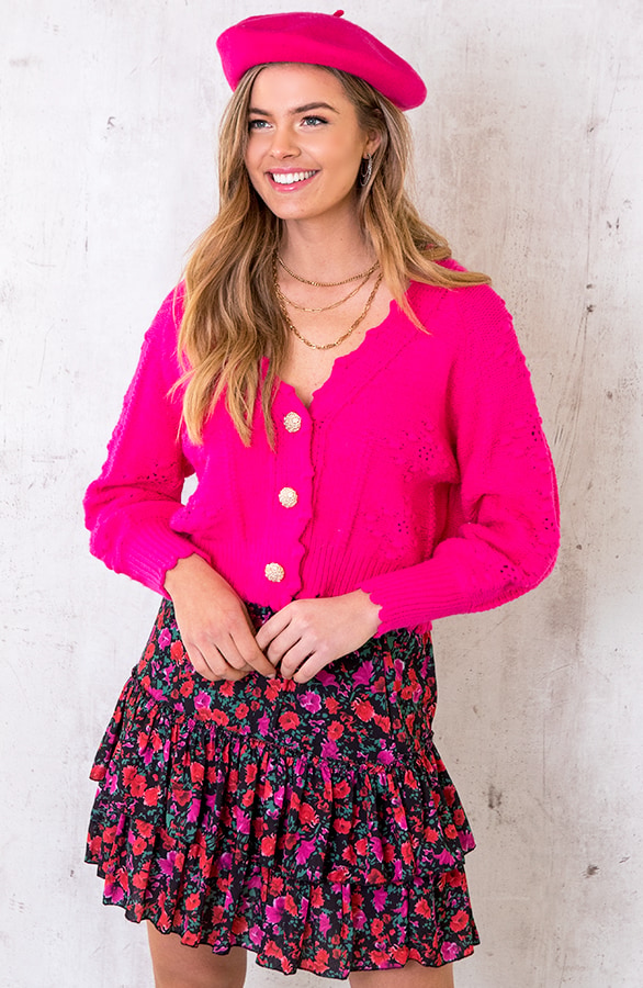 Dames Baret Fuchsia – shoparchief, foto 2