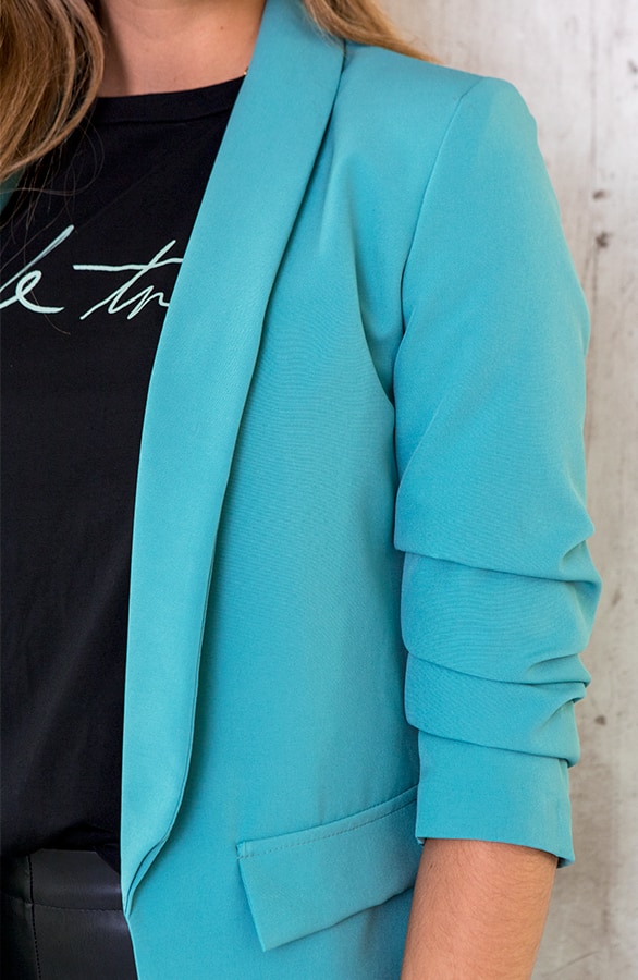 Limited Blazer Turquoise – shoparchief, foto 4