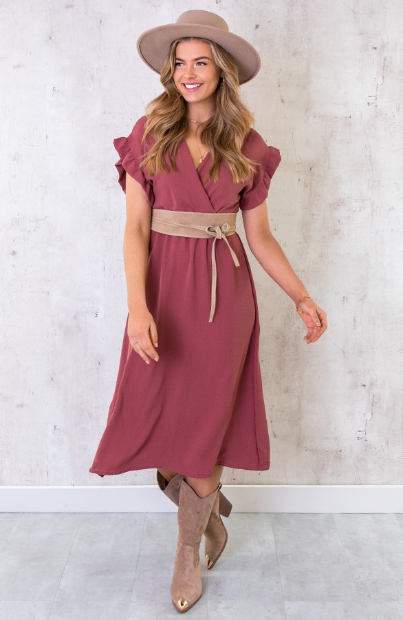 St. Tropez Kleid Midi Rosa, Shoparchiv, Foto 3