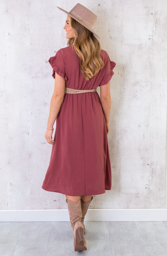 St. Tropez Kleid Midi Rosa, Shoparchiv, Foto 4