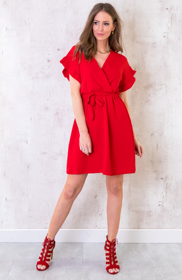 St. Tropez Kleid Rot, Shoparchiv, Foto 3