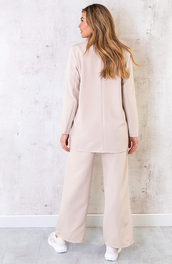 Ultra Oversized Blazer Beige – shoparchief, foto 4