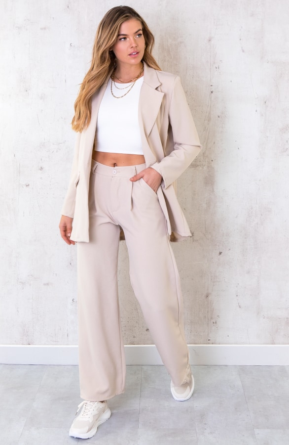 Crop Top Dames Ecru – shoparchief, foto 6