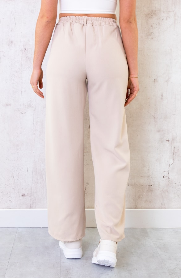 Palazzo Pants Beige – shoparchief, foto 4