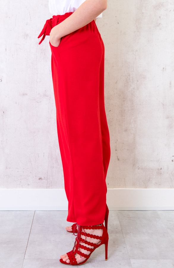 Bali Palazzo Pants 7/8 Rood – shoparchief, foto 3