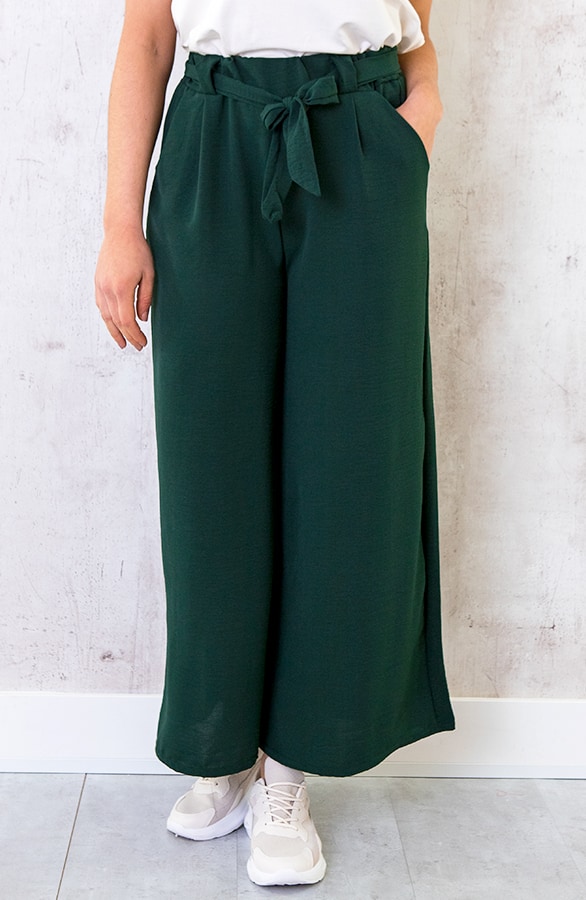 Bali Palazzo Pants 7/8 Smaragd – shoparchief