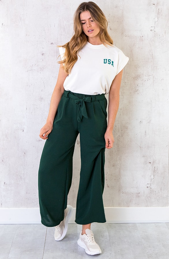 Bali Palazzo Pants 7/8 Smaragd – shoparchief, foto 2