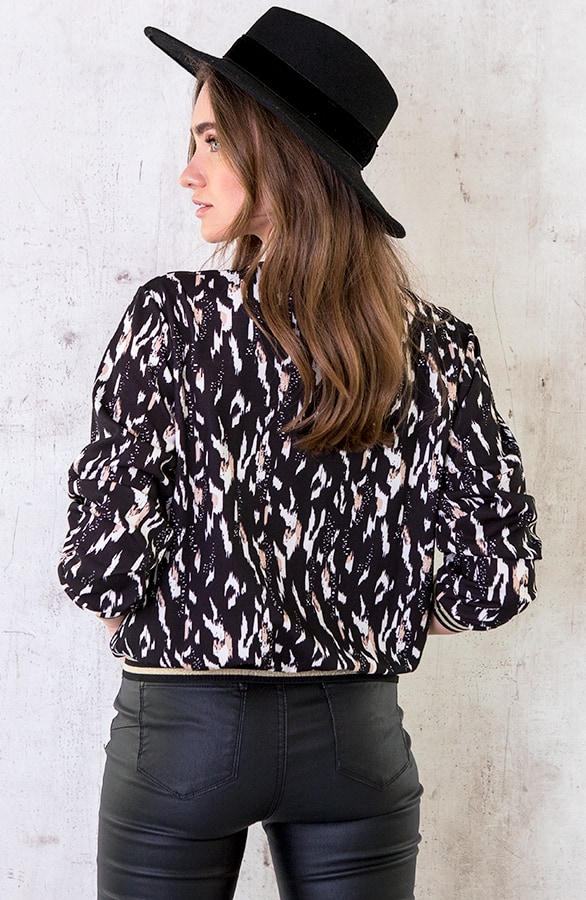 Bomber Jacket Panterprint – shoparchief, foto 6