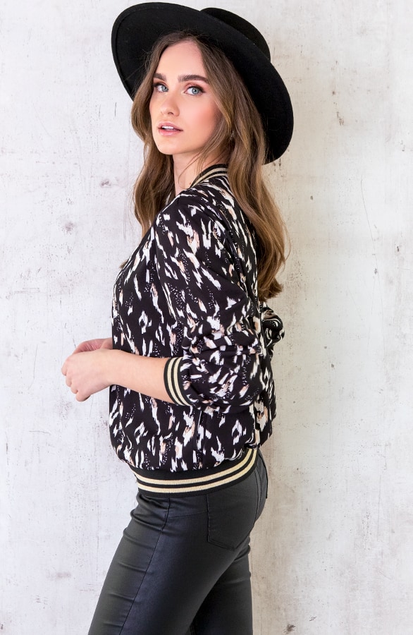 Bomber Jacket Panterprint – shoparchief, foto 4