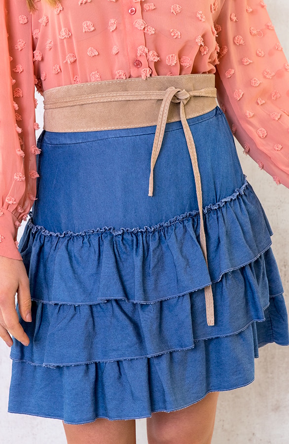 Denim Rok Ruches – shoparchief, foto 2