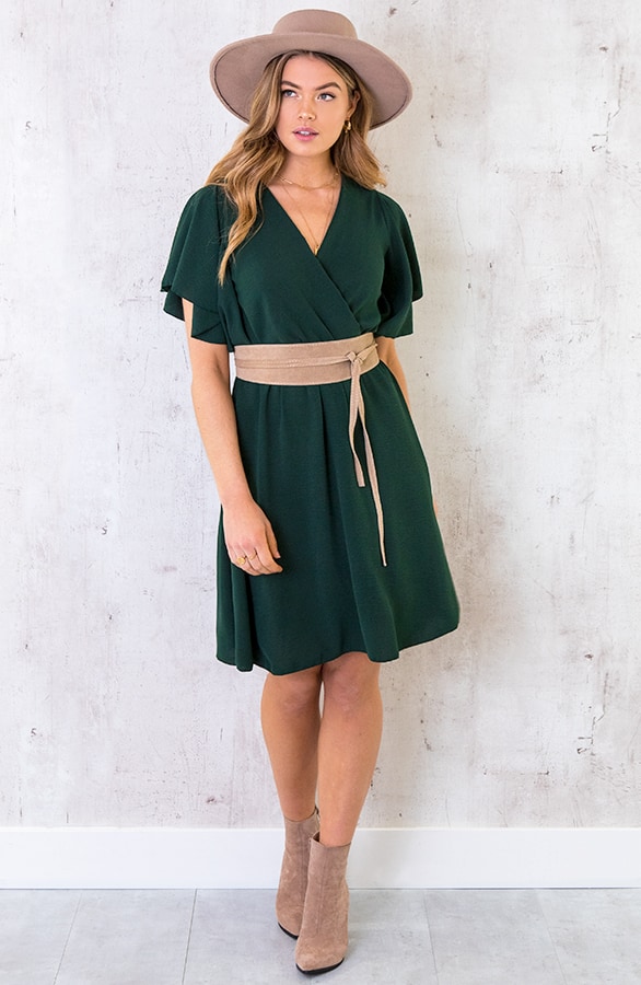 Florence Kleid Smaragd, Shoparchiv, Foto 7