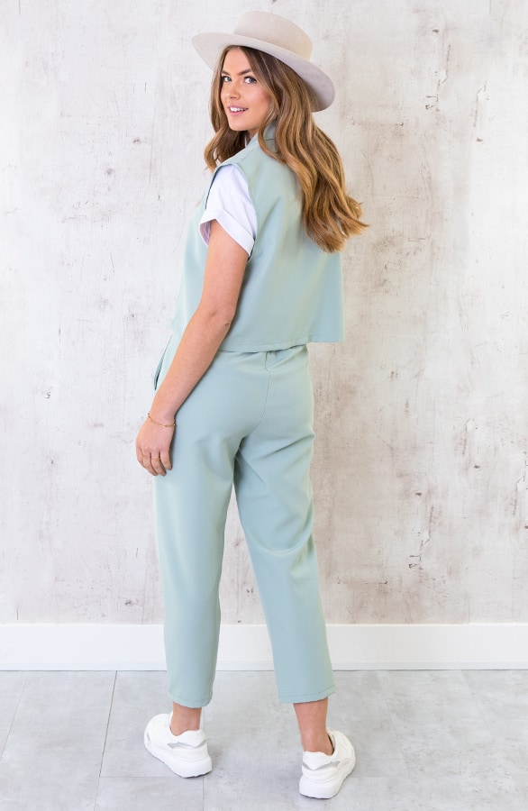 Pantalon Parisienne 7/8 Mint – shoparchief, foto 6