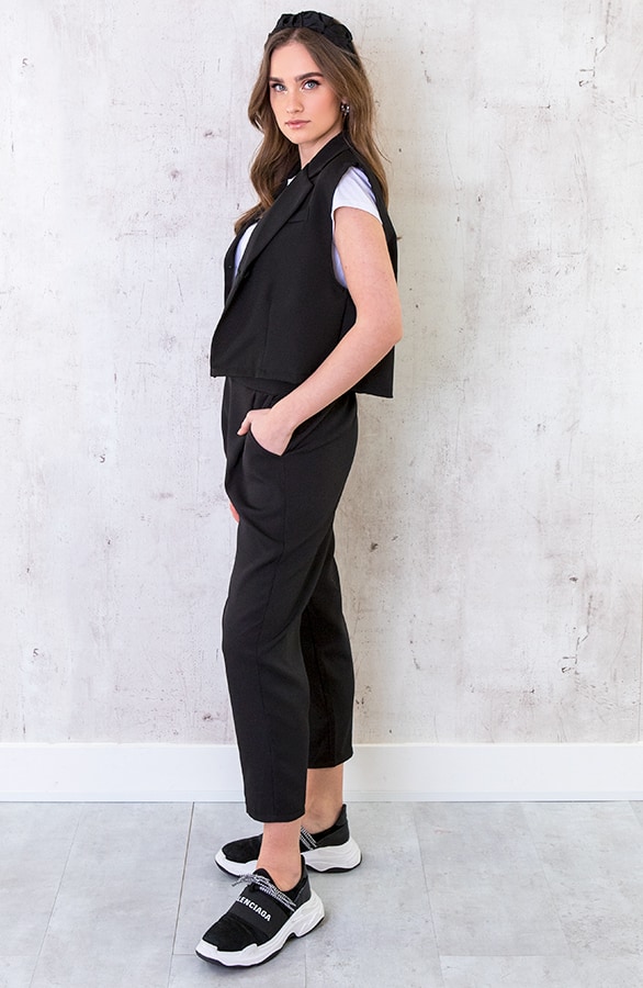 Gilet Parisienne Zwart – shoparchief, foto 3