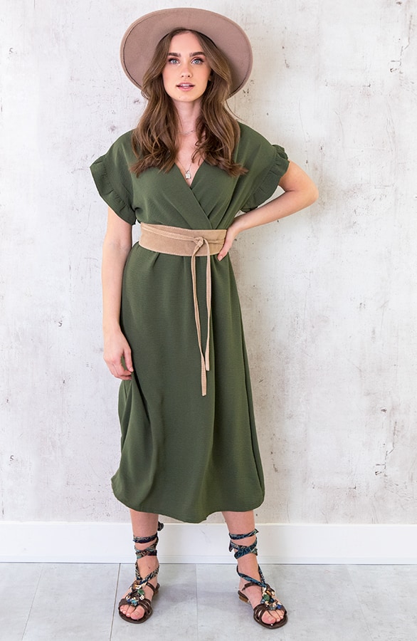 St. Tropez Kleid Midi Army, Shoparchiv, Foto 4
