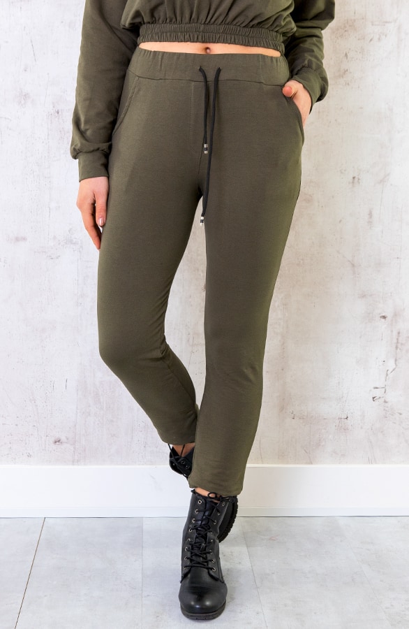 Joggingbroek Comfy Legergroen – shoparchief, foto 2