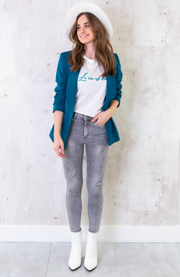 Limited Blazer Petrol – shoparchief, foto 2