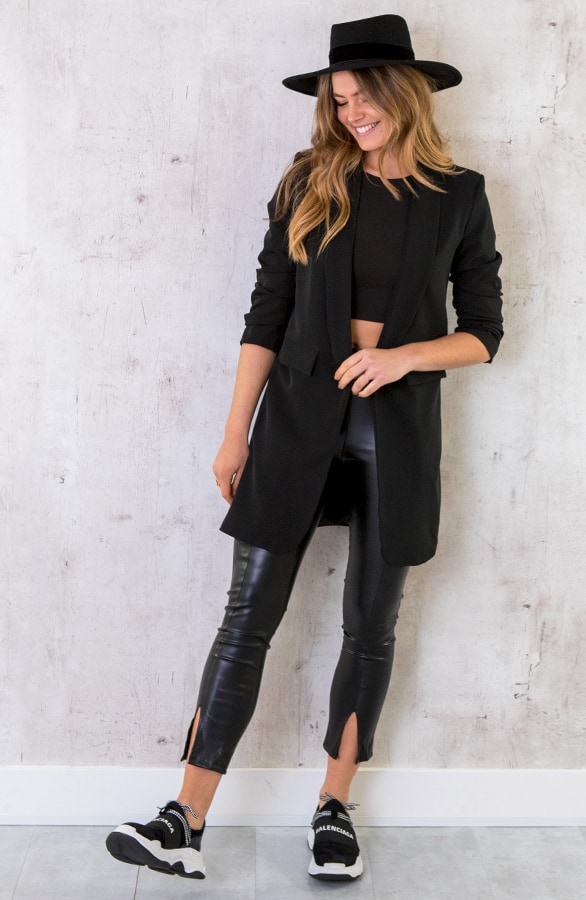 Long Blazer Limited Zwart – shoparchief, foto 11