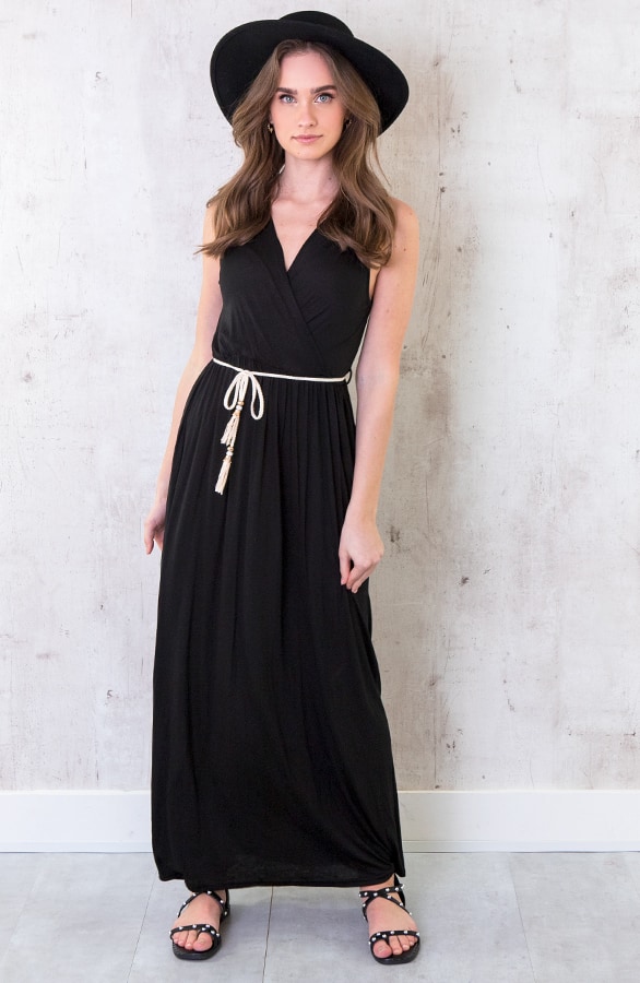 Maxi Jurk Bali Zwart – shoparchief, foto 2