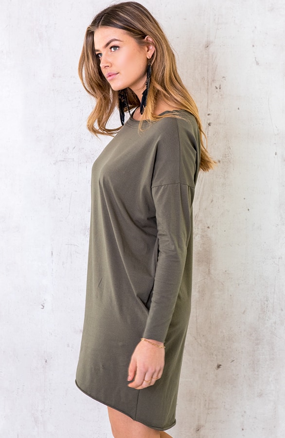 Oversized Comfy Tuniek Army – shoparchief, foto 3