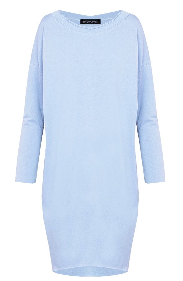 Oversized Comfy Tuniek Babyblauw – shoparchief