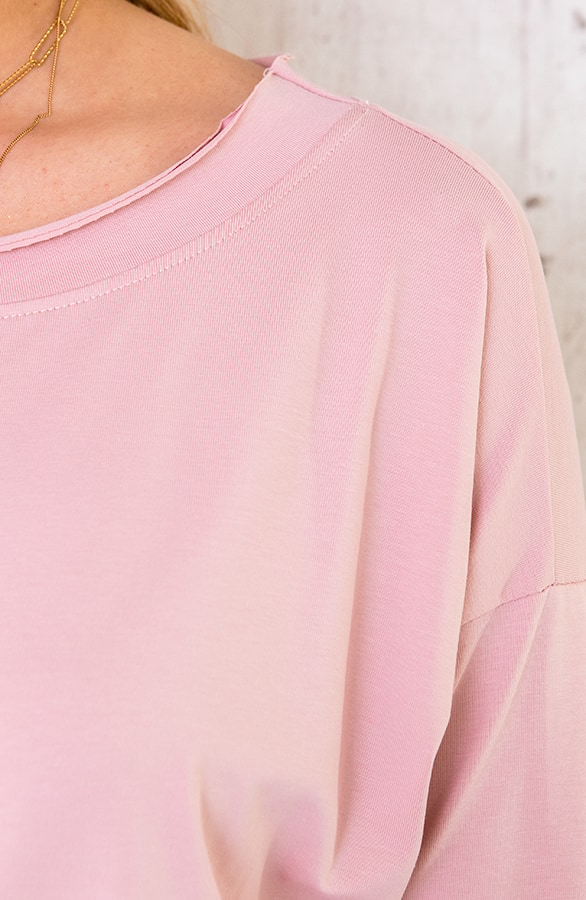 Oversized Comfy Tuniek Lichtroze – shoparchief, foto 5