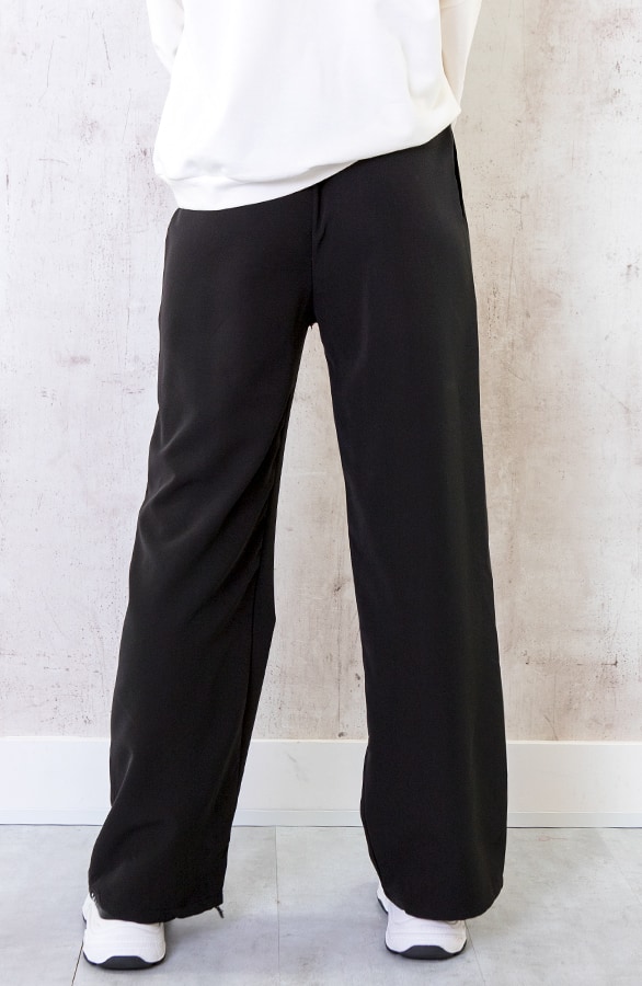Pantalon Met Elastiek Zwart – shoparchief, foto 4