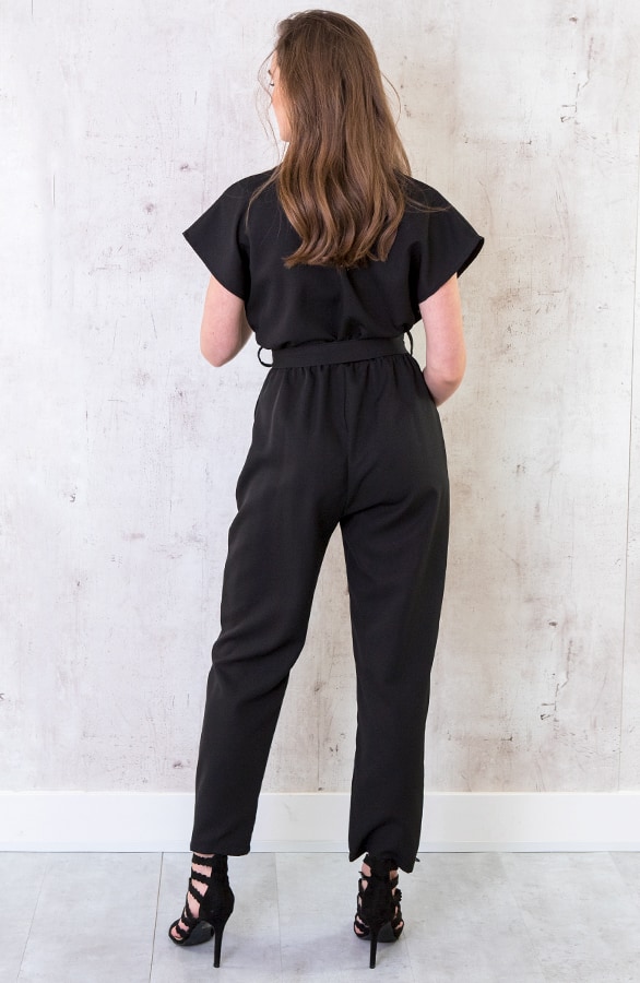 Pocket Jumpsuit Zwart – shoparchief, foto 5