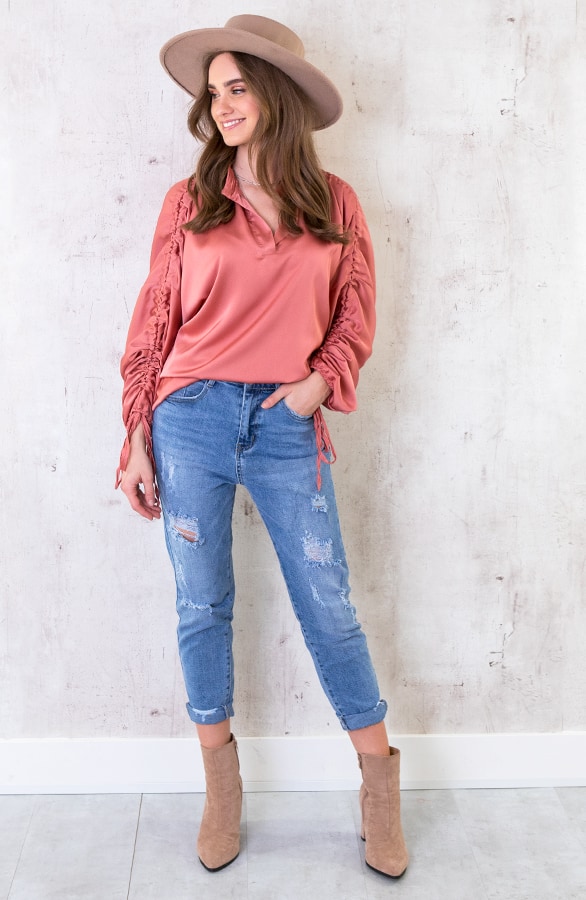 High Waisted Jeans Relax Fit – shoparchief, foto 5