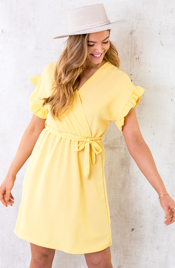 St. Tropez Kleid Gelb, Shoparchiv, Foto 4