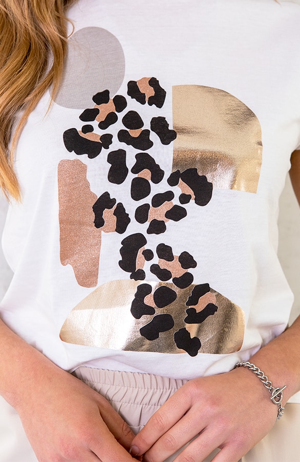T-shirt Panter Metallic – shoparchief, foto 4