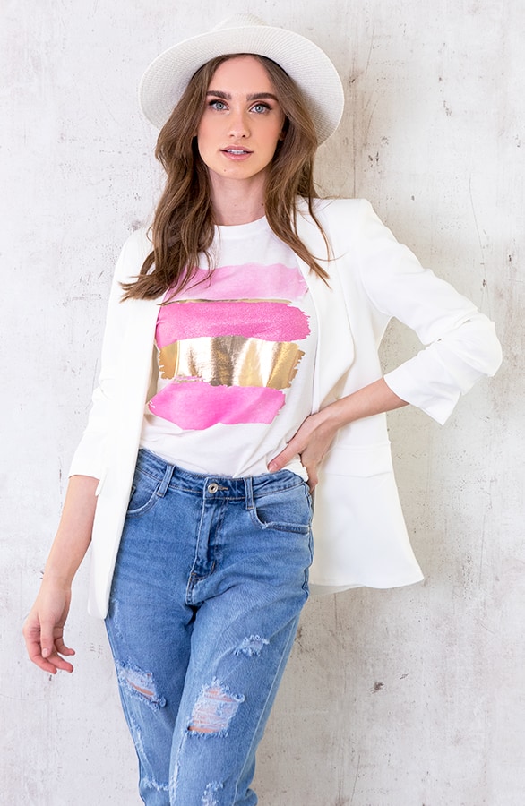 Top Metallic Fuchsia – shoparchief, foto 2