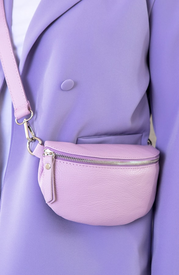 Bumbag Leder Lila – shoparchief