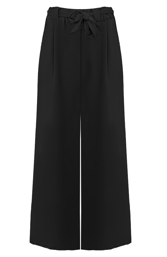 Bali Palazzo Pants 7/8 Zwart – shoparchief, foto 5