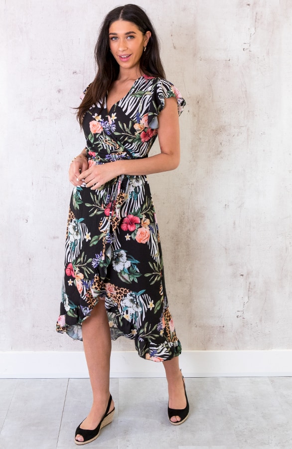 Peeptoe Sleehakken Zwart – shoparchief, foto 2