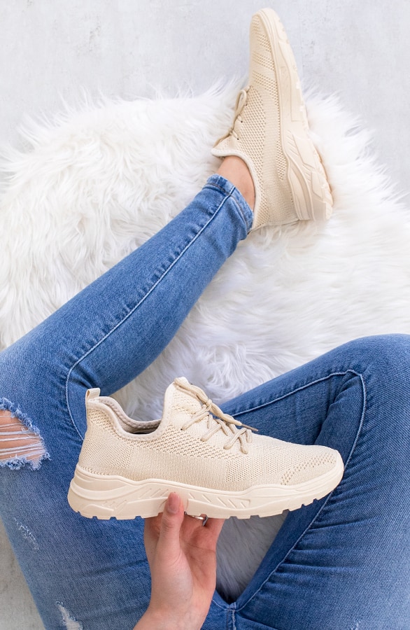 Chloé Comfy Sneaker Beige – shoparchief