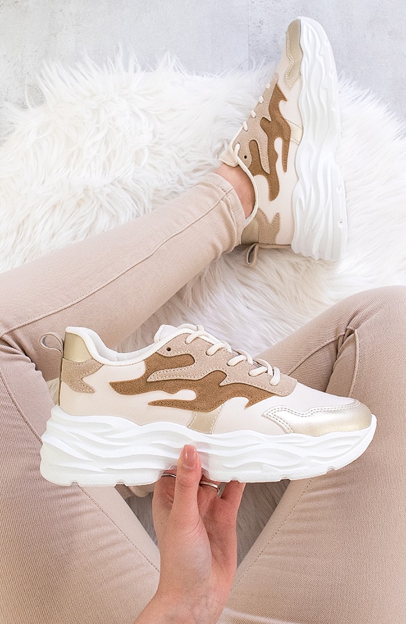 Dad Sneakers Beige – shoparchief