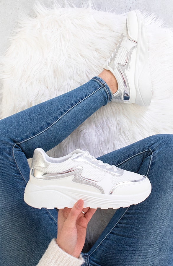 Dad Sneakers Laurent Weiß, Shoparchiv