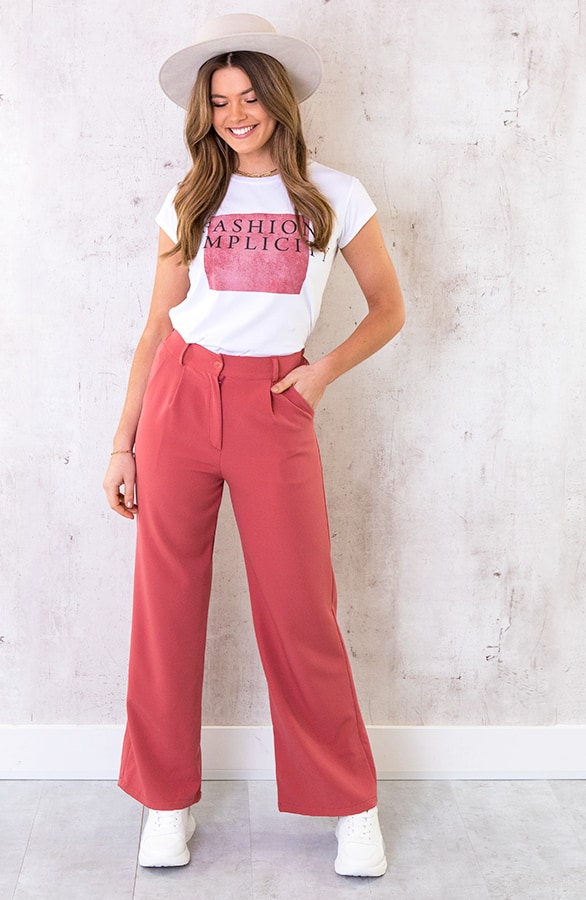 Fashion Simplicity Top Dust Koralle, Shoparchiv, Foto 4