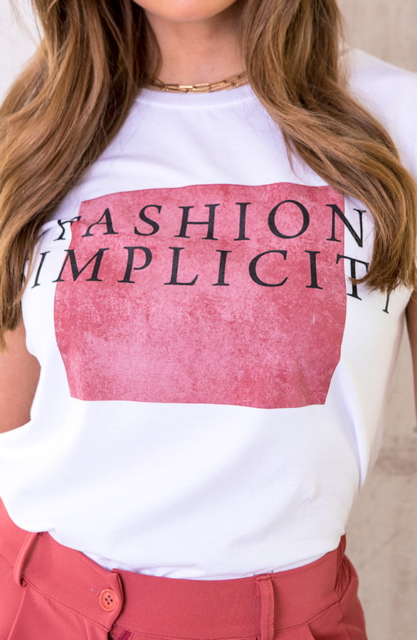 Fashion Simplicity Top Dust Koralle, Shoparchiv, Foto 3