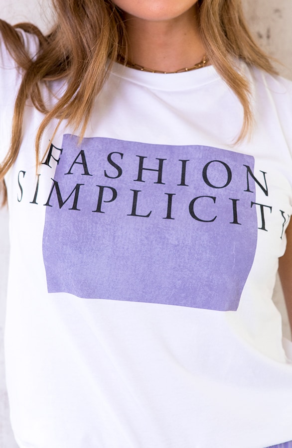 Fashion Simplicity Top Lila, Shoparchiv, Foto 3