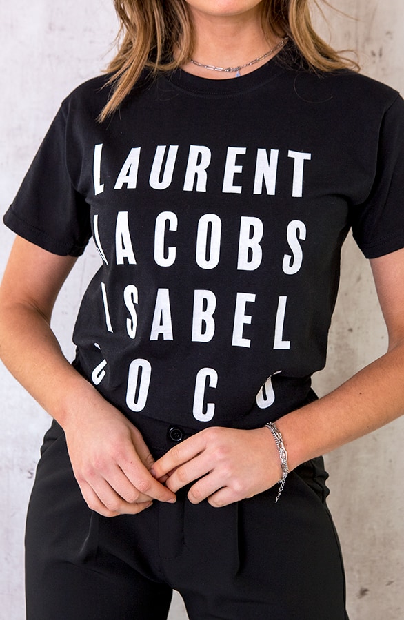 Favorite Top Loose Fit Zwart Loekay – shoparchief, foto 3