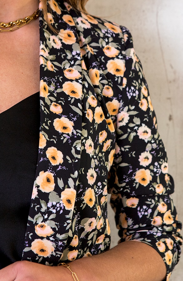 Limited Blazer Bloemenprint – shoparchief, foto 6