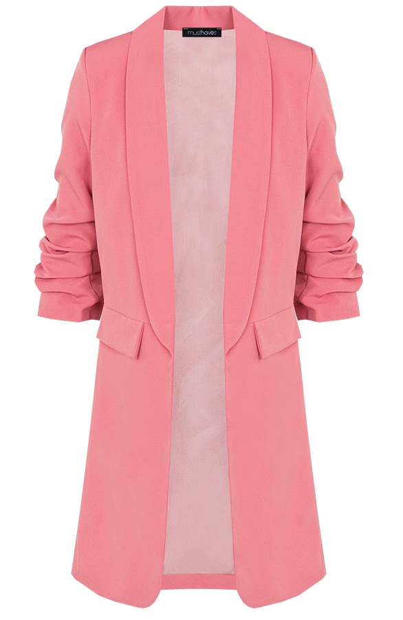 Long Blazer Limited Dust Koraal – shoparchief, foto 5
