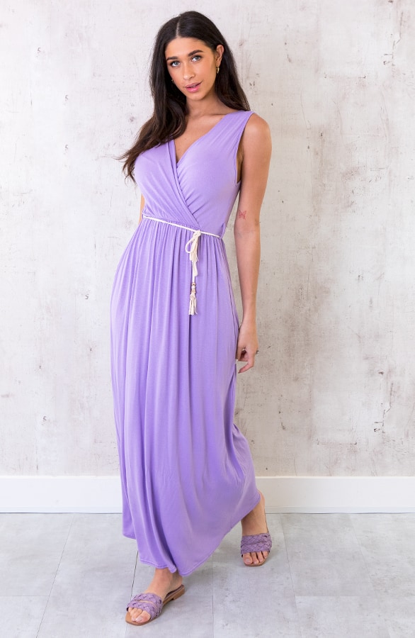 Maxi Jurk Bali Lila – shoparchief, foto 2