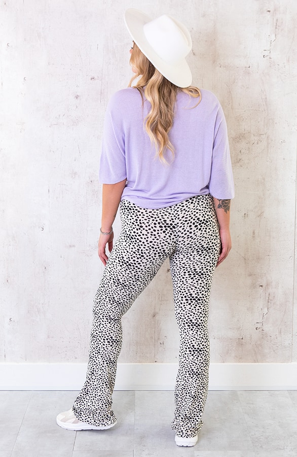 Oversized Top Dames Lila – shoparchief, foto 4