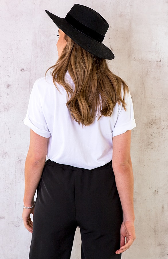 Paris Top Oversized Wit – shoparchief, foto 7