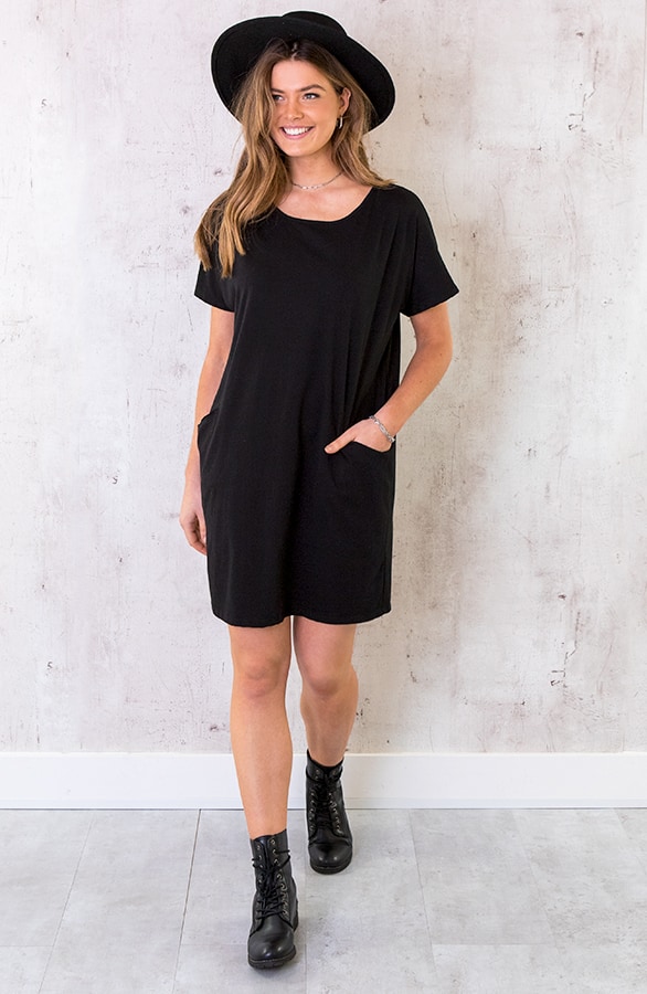 Pocket Tuniek Dames Zwart – shoparchief, foto 7