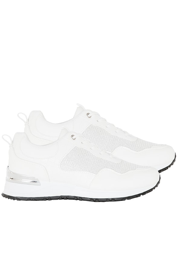 Sneakers Croco Favorite Wit – shoparchief, foto 3