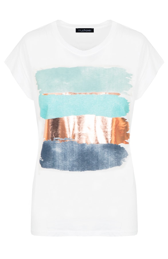 Top Metallic Blue – shoparchief