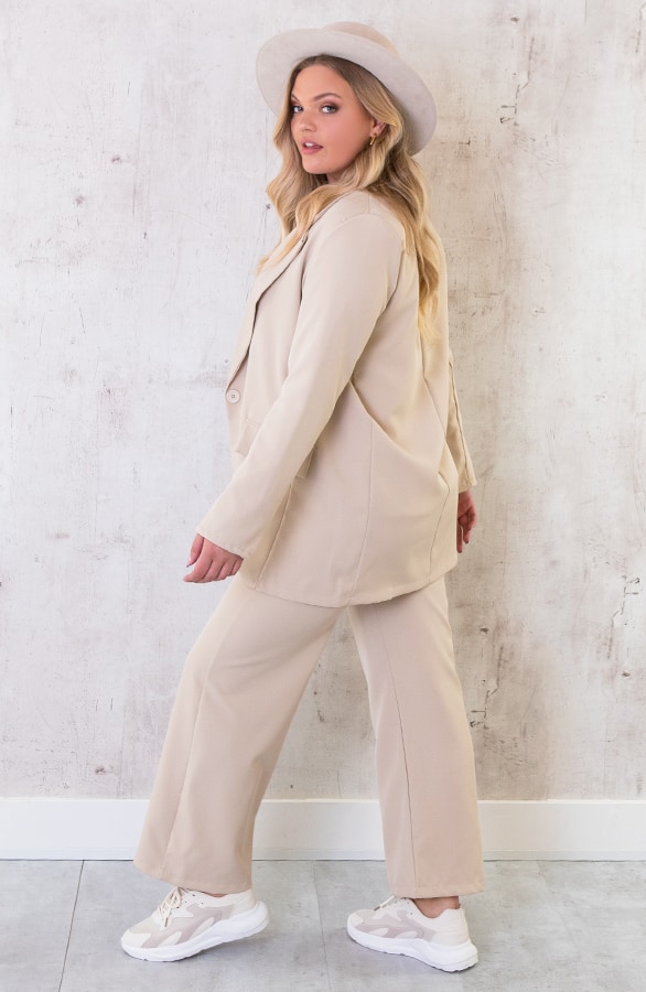 Palazzo Pants Beige – shoparchief, foto 9